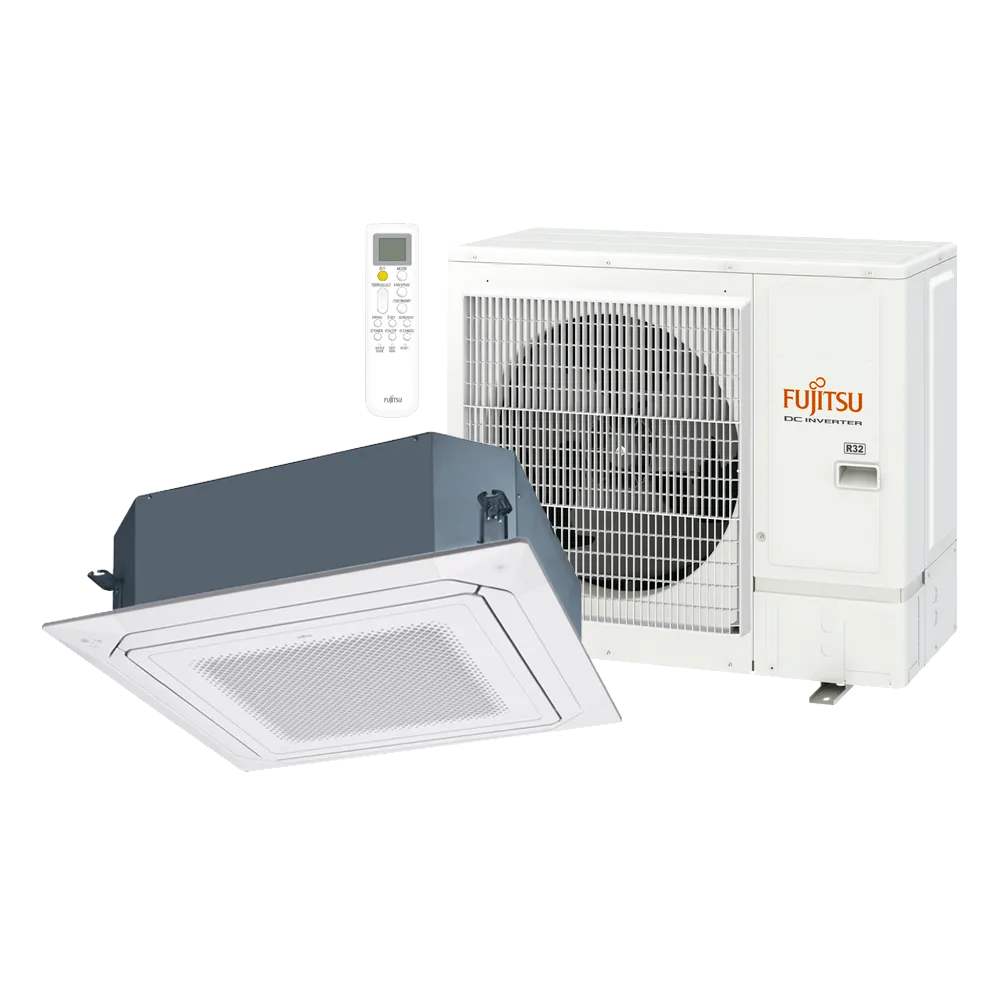 Ar Condicionado Cassete Fujitsu Inverter 35000 Btus Quente e Frio 220v R-32