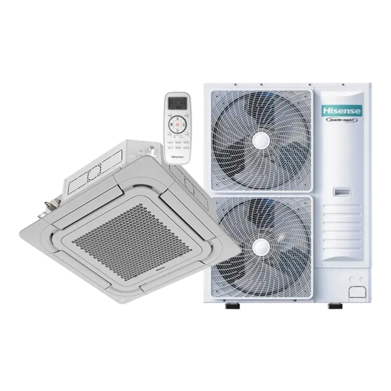 Ar Condicionado Split Cassete 4 Vias Inverter Hisense Wi-Fi 48000 Btus Frio 220v R-32